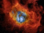 M8 - Lagoon Nebula in HAO3S2 - 15 hr exposure