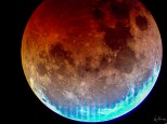 Lunar eclipse Melbourne 2022