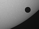 Transit of Venus 6th June 2012 0848 hr AEST
