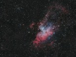 M16 Eagle Nebula (PIllars of Creation). I didn't do the processing on this one - that particaulr magic was done by an expert on the Pentax Forum.