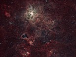NGC 2070 - Tarantula in H-alpha and OIII