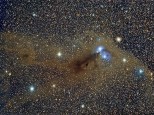 Corona Australis nebula (PixInsight processing)