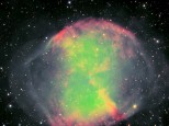 M27 Dumbbell nebula with 1.4m scope