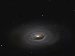 M64 Black Eye galaxy with 1.4m scope