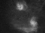 IC405 Flaming Star Nebula - IC410-NGC1893 in Auriga