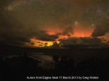 Aurora from Eagles Nest 17mar2013