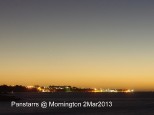 Comet Panstarrs @ Mornington 2 march 2013