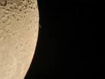 Saturn re-appearing behind the bright limb of the Moon. Taken with a Canon 400D EOS digital camera using eyepiece projection on a Meade LXD 55 8″ SCT. Eyepiece was 32 mm. Photo taken at 100 ASA with exposures of around 1/10 s.SunspotAR12192-sol3dyad1.jpg