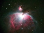 M42 Orion nebula, 10" SCT single exposure of 30 seconds Canon Ra camera.