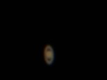 Saturn through a Dobsonian 10" telescope with a x2 barlow and 10mm plossl