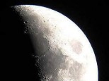Moon from Berwick