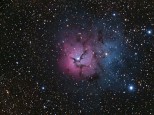 Messier 20 The Trifid nebula