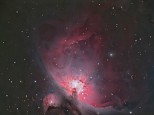 The obligatory shot of Messier 42 or The Orion Nebula.