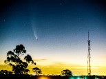 Comet Mc Naught taken from Kangaroo Ground