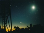 Comet Hale-Bopp from Mt Ida Victoria