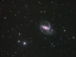 NGC 1097 in the constellation Fornax