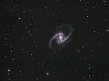 NGC1365 is in the constellation of Fornax at a distance of 56 million Light-years.