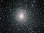 Omega Centauri with the ED80 and 0.85 reducer on a QHY9M and EQ8 mount.
