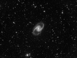 NGC1365 barred spiral galaxy in Fornax