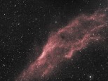California Nebula - NGC 1499 WO Megrez 72 Canon 450D Celestron CG5 GEM Astronomik CLS Filter  6 x 3m Flat-Bias Calibrated Guided with Orion OAG + Meade DSI Pro + PHD Guiding - 2013-08-04