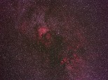 Cygnus Wide Field, 16x3m - Canon 450D - Canon 50 mm @ f3.5 - Astrotrac - No calibration frames