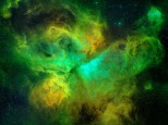 Eta Carina Nebula SHO - my first mosaic (4 panels)