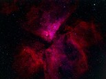 Eta Carina Nebula HSO - My first narrowband