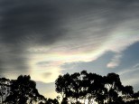 Iridescent clouds at the 2015 StarBQ