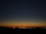 Comet C/2011 L4 (Panstarrs) over the Brisbane Ranges on 3 March 2013.