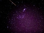 Meteor through Orion