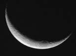 New Moon shot with Canon 450D 400mm lense