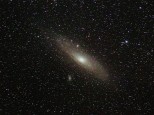 M31 Andromeda Galaxy, 02 Dec 2015.  Canon 650D & 200mm lens.