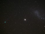 Comet C/2012 F6 (Lemmon), 47 Tuc & the SMC, 15 Feb 2013