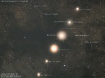 Comet C/2013 A1 (Siding Spring) - montage of close pass of Mars, 16 - 21 Oct 2014