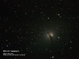 NGC 5128 Centaurus A, LMDSS 2 March 2014. VC200L, F9, EOS 450D, ISO 800, 17 x 300 sec.
