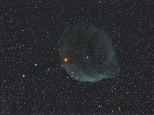 Sh2-308, Canis Major, a nebulous shell around a Wolf-Rayet star