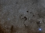 The Snake Nebula, B72, in Ophiuchus