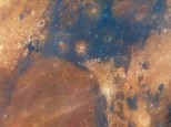 Supersaturated Moon detail on 02.10.2017