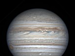 Jupiter from Ringwood North, Vic, 25 May 2018 10:39-12:22 UTC across 22 mins WinJupos 12" F5, 5X Powermate ZWO ASI224MC