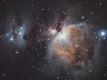 Orion Nebula LRGB from Melbourne