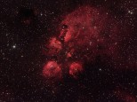 NGC6334 Cat's Paw Nebula in Ha and LHa,RHa,G,B