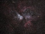 Eta Carinae from Ancona 9-1-2016 (W.O. FLT132 Canon 5D MkII ISO6400 30sec )