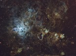 Tarantula Nebula in Narrow band HST palette
