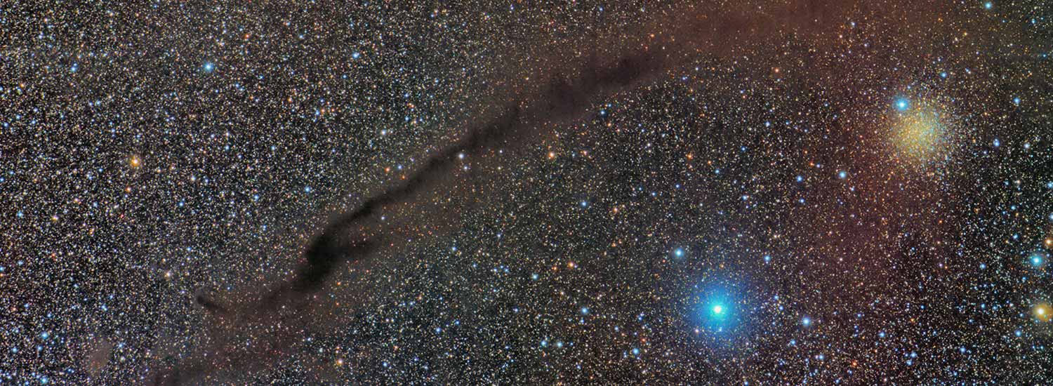 Dark nebula in Musca by Bratislav Curcic